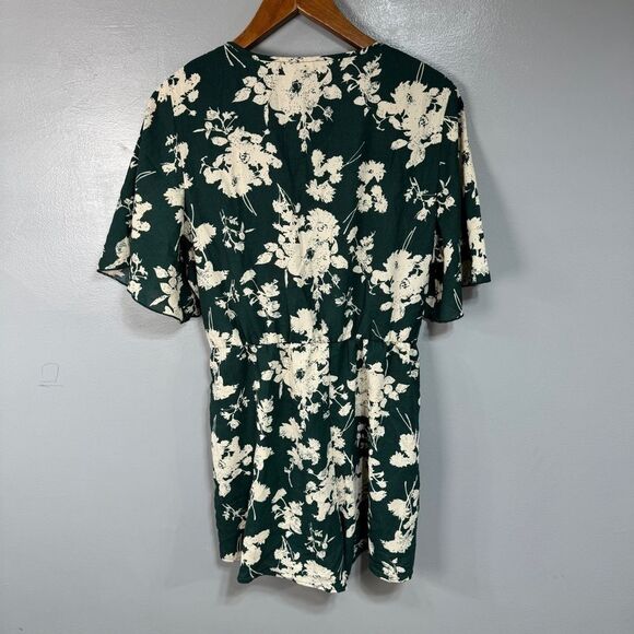 C.Cline Women’s Floral Romper Shorts sz XL NEW # D745 - Picture 4 of 6